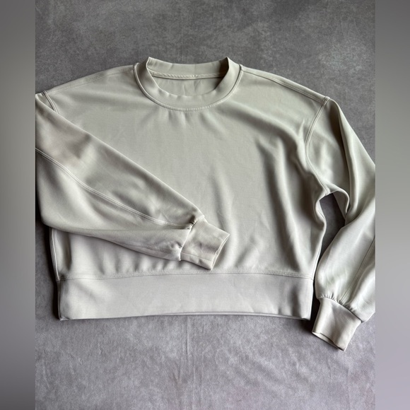 lululemon athletica Sweaters - lululemon athletica Cream Crew Neck Sweater